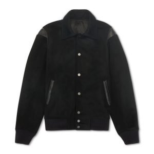 All Black Everything Bomber Jacket